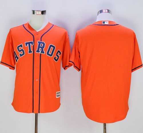 Houston Astros Blank Orange New Cool Base Stitched Baseball Jersey,We sell and wholesale Houston Astros Blank Orange New Cool Base Stitched Baseball Jersey on line form chian!